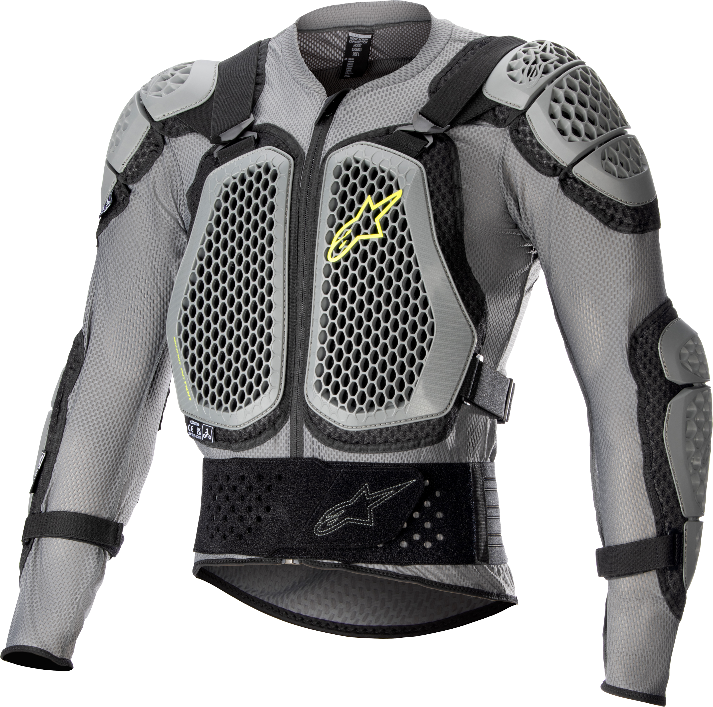 BIONIC ACTION V2 PROTECTION JACKET GREYBLACK XL