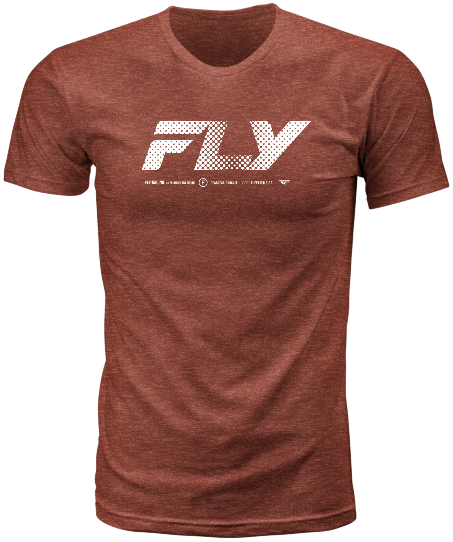 FLY WORLDWIDE TEE RED SM