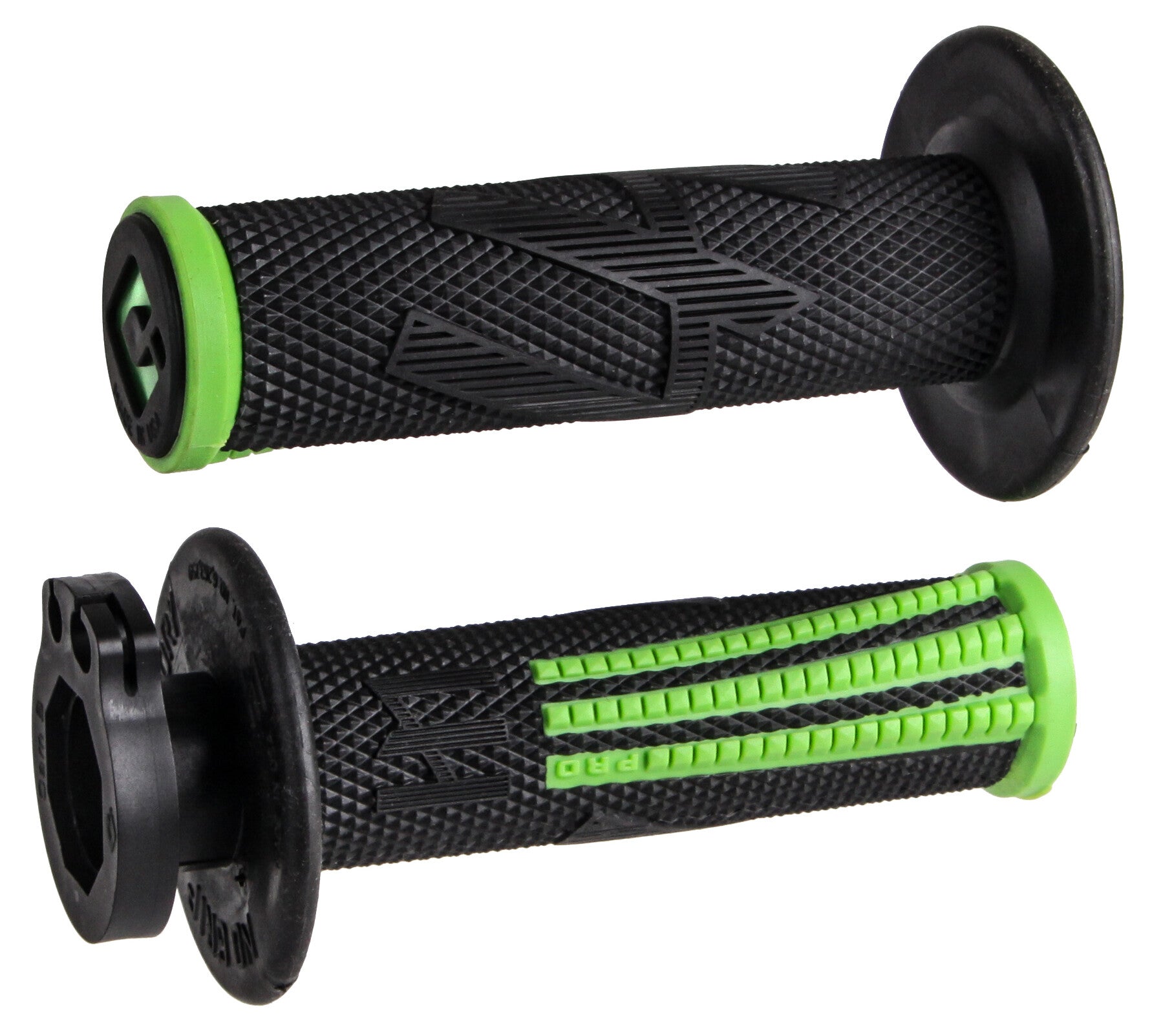 EMIG PROV2 LOCK ON GRIP BLACK/GREEN
