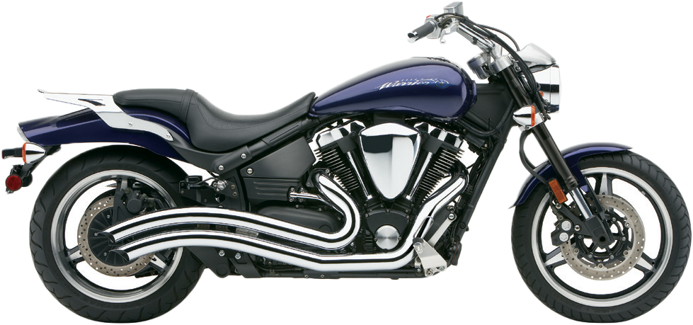 SPEEDSTER SWEPT F/S CHROME YAM WARRIOR 02-10