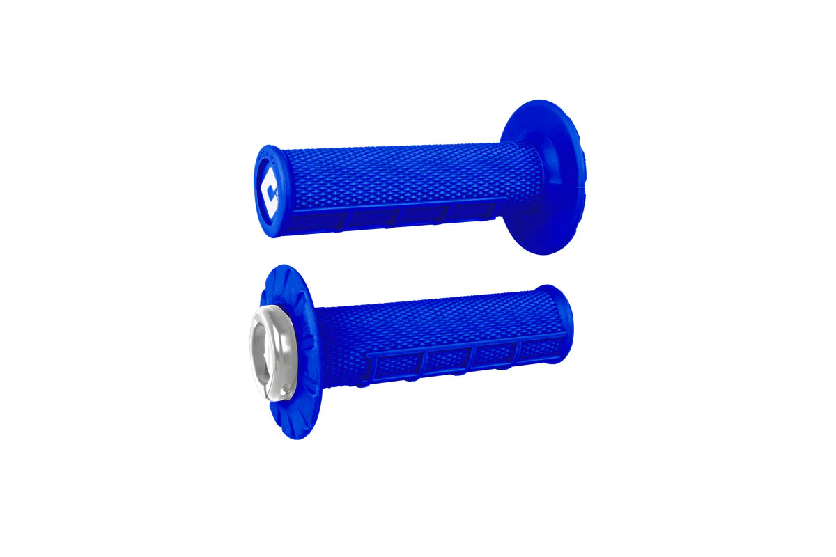 ATV HALF WAFFLE V2.1 GRIP BRIGHT BLUE/SILVER