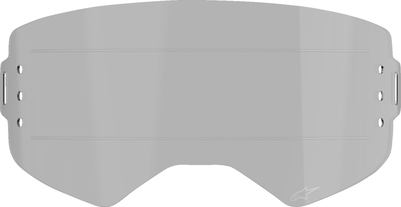 LENS GOGGLE ROLL-OFF SUPERTECH SMOKE