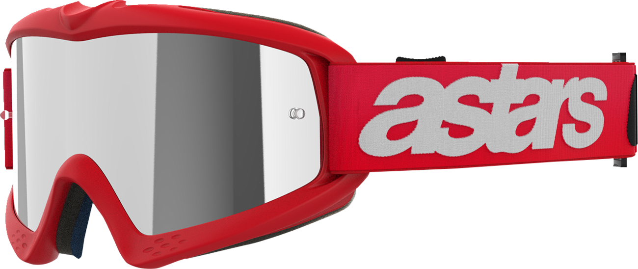 GOGGLE YTH VISION BLAZE RED/MIR SIL