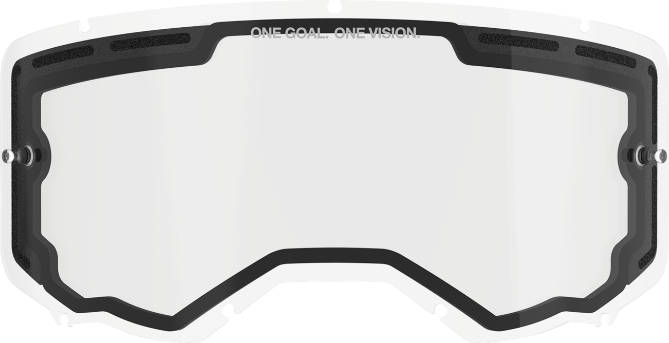 LENS GOGGLE DOUBLE PANE VISION 8-5-3 CLR