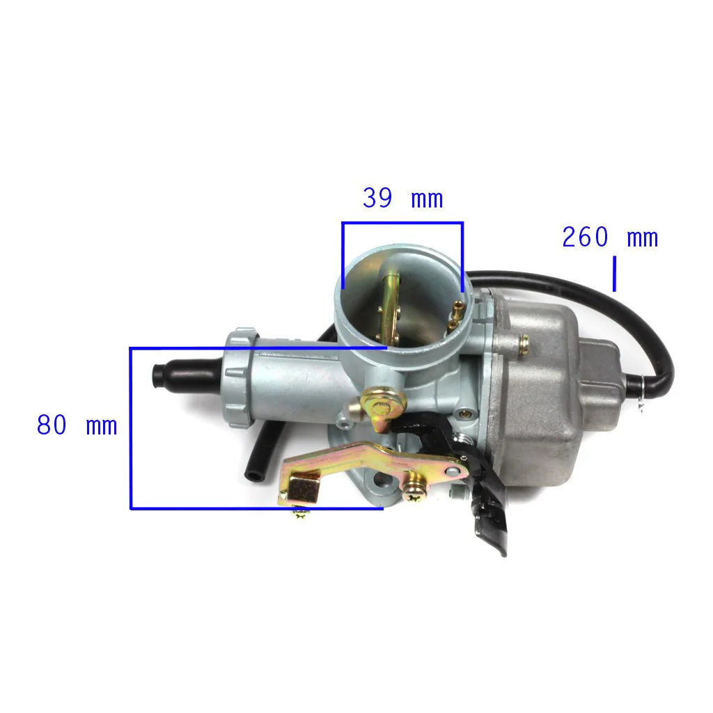 Carburetor - PZ30 - Cable Choke - 200cc, 250cc, 300cc - Version 12