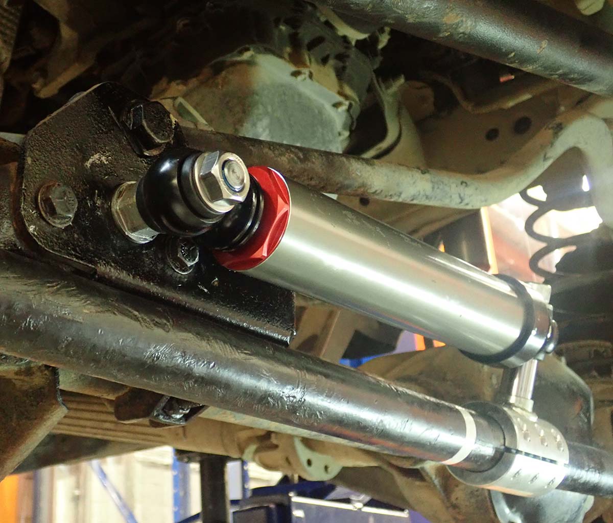 STEERING DAMPER HIGH CLEARANCE - JEEP WRANGLER (JK)