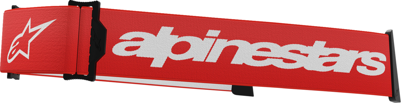 STRAP GOGGLE SUPERTECH RED/WHT