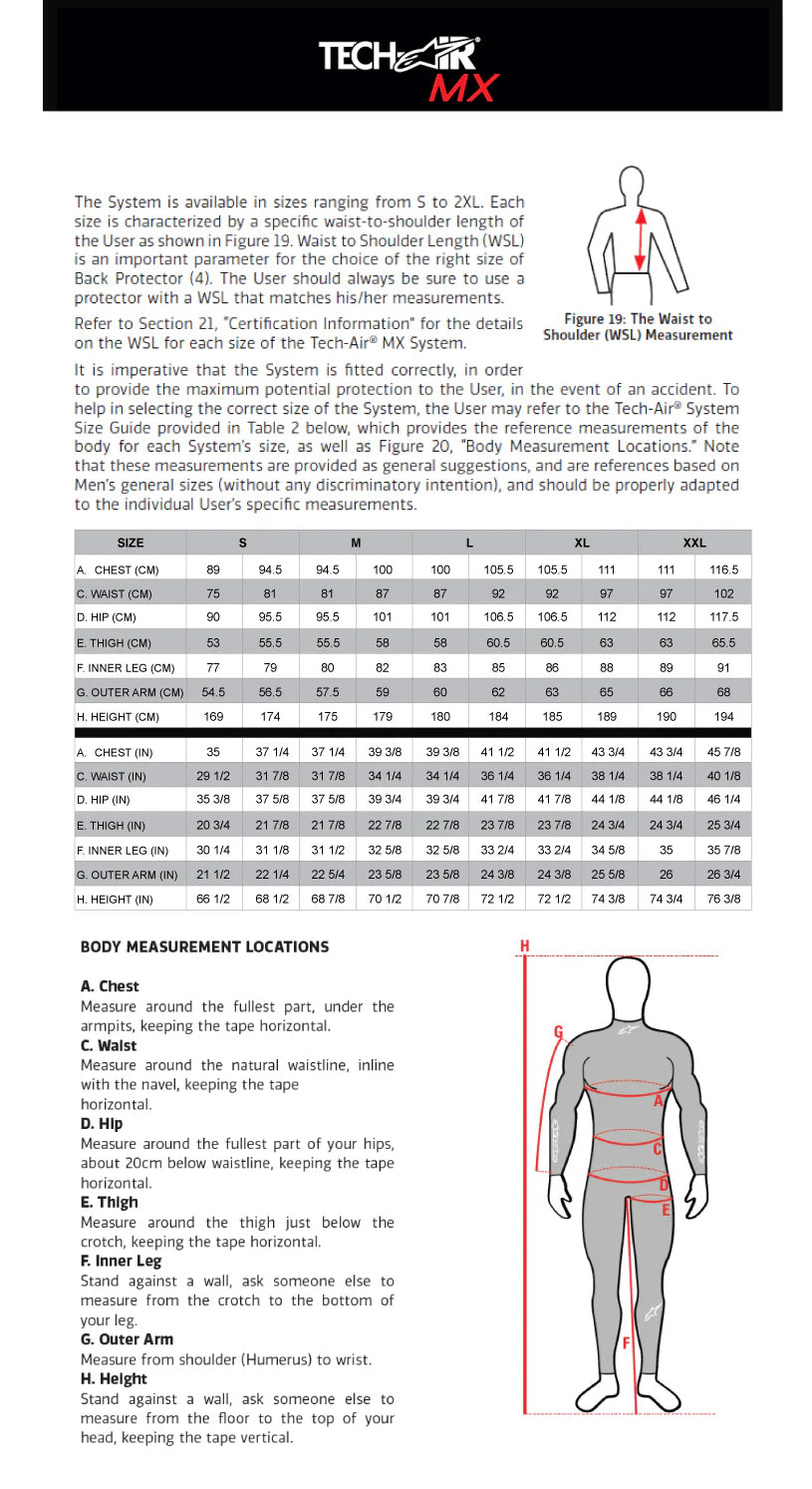 TECH-AIR MX SYSTEM WHITE 2X