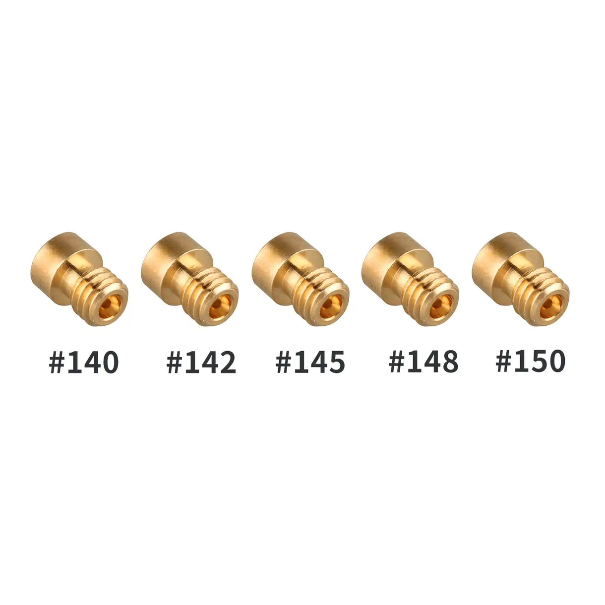 NIBBI RACING PE CARBURETORS - MAIN JET KITS - 5 PACK (140 to 150)