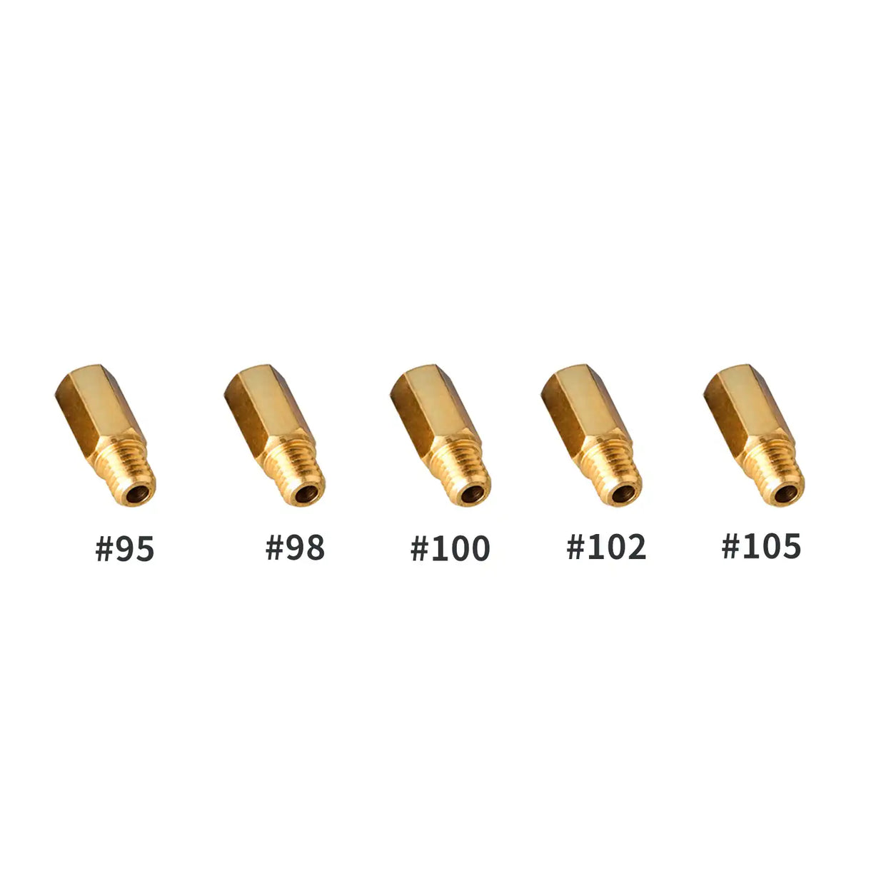 NIBBI RACING PWK CARBURETORS - MAIN JET KITS - 5 PACK (95 to 105)