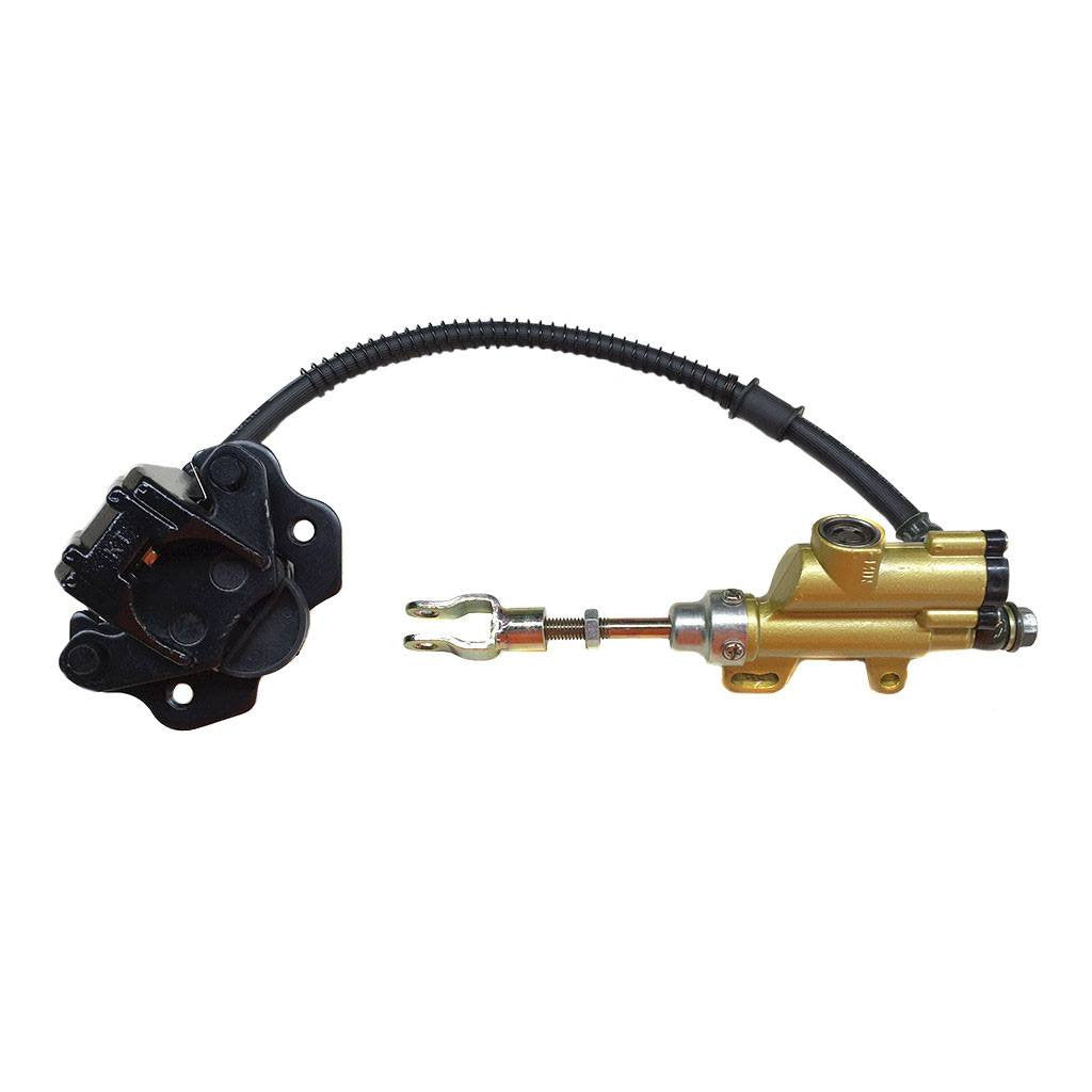 Rear ATV Brake Caliper and Master Cylinder Assembly - Version 27