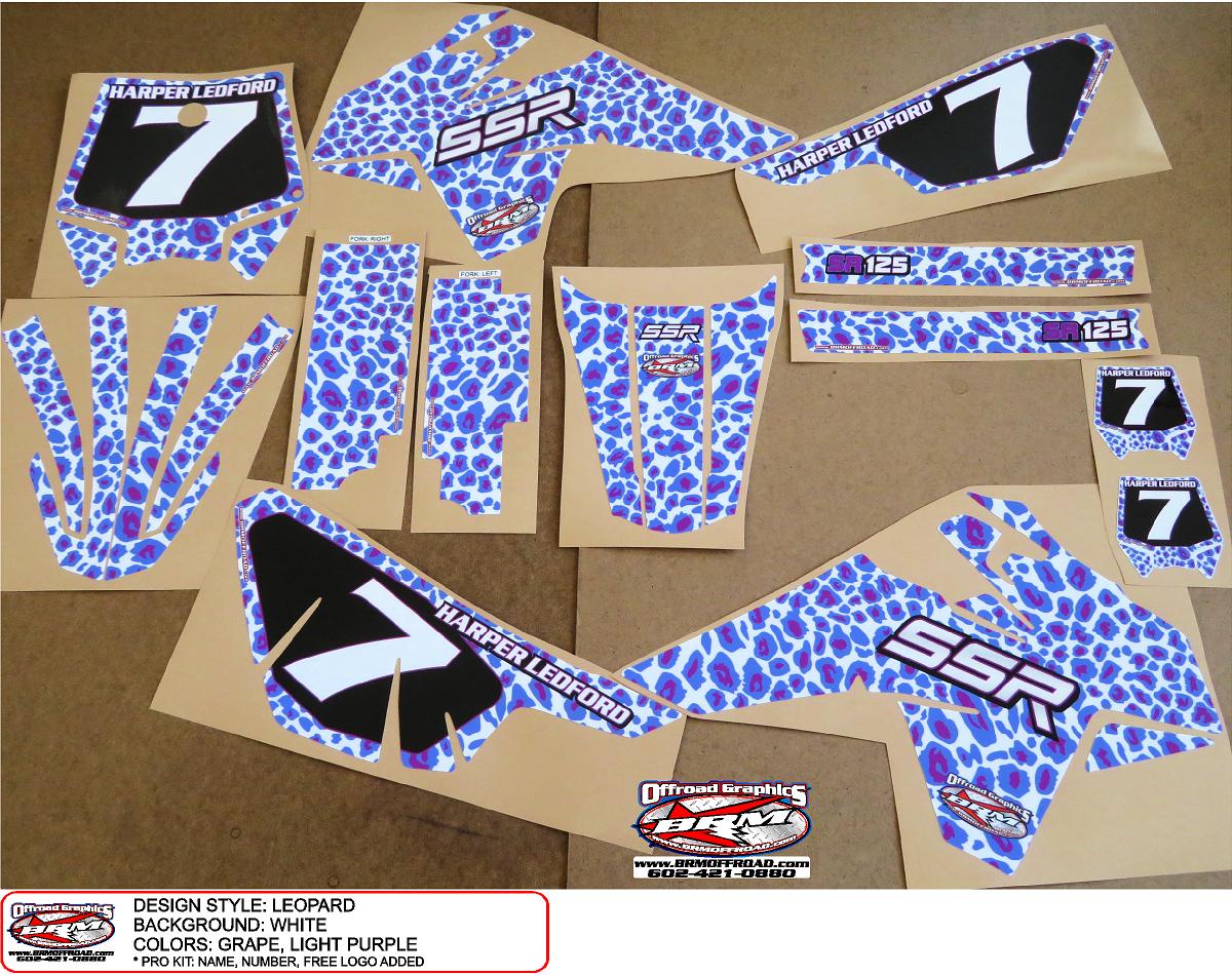 LEOPARD - TEAM DECAL KIT
