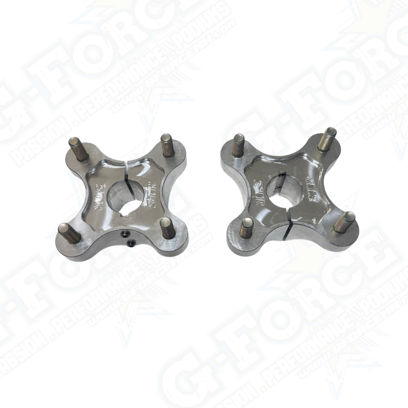Titanium Axle - (2) Wheel Hubs