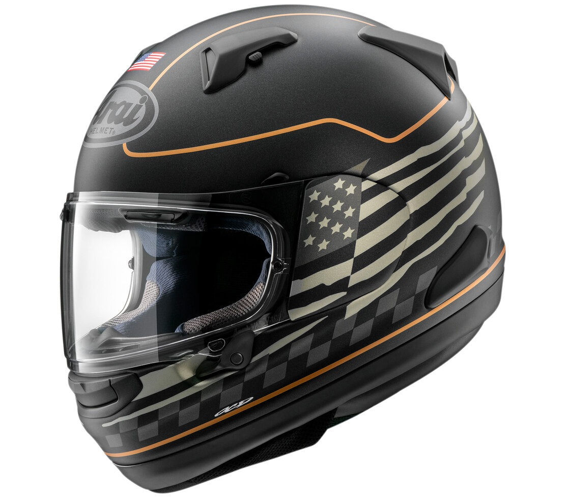 Arai Signet-X Helmet - US Flag Black Frost - XL