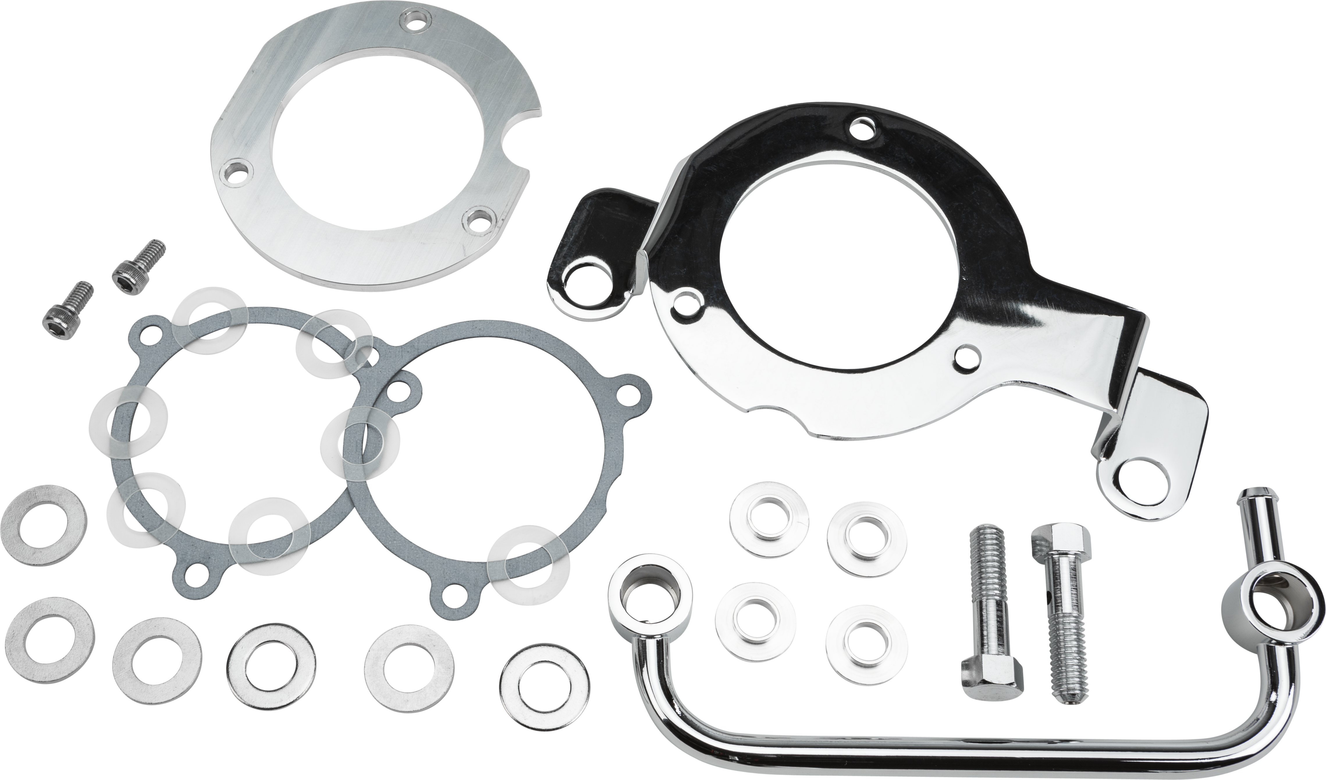 COMPLETE MNT KIT BREATHER TUBE CHROME M8 (EX 23 CVO)