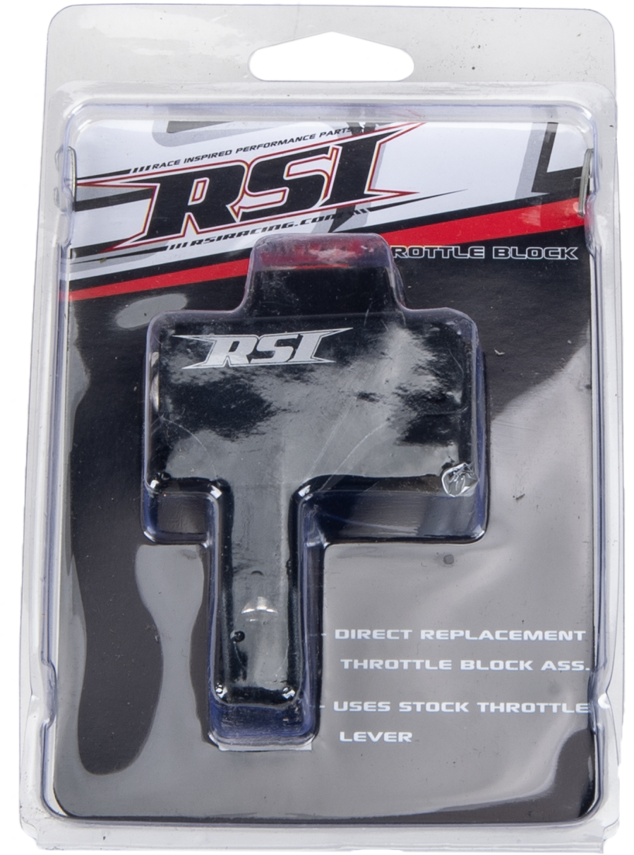 BILLET THROTTLE BLOCK W/ PUSH BUTTON KILL SWITCH