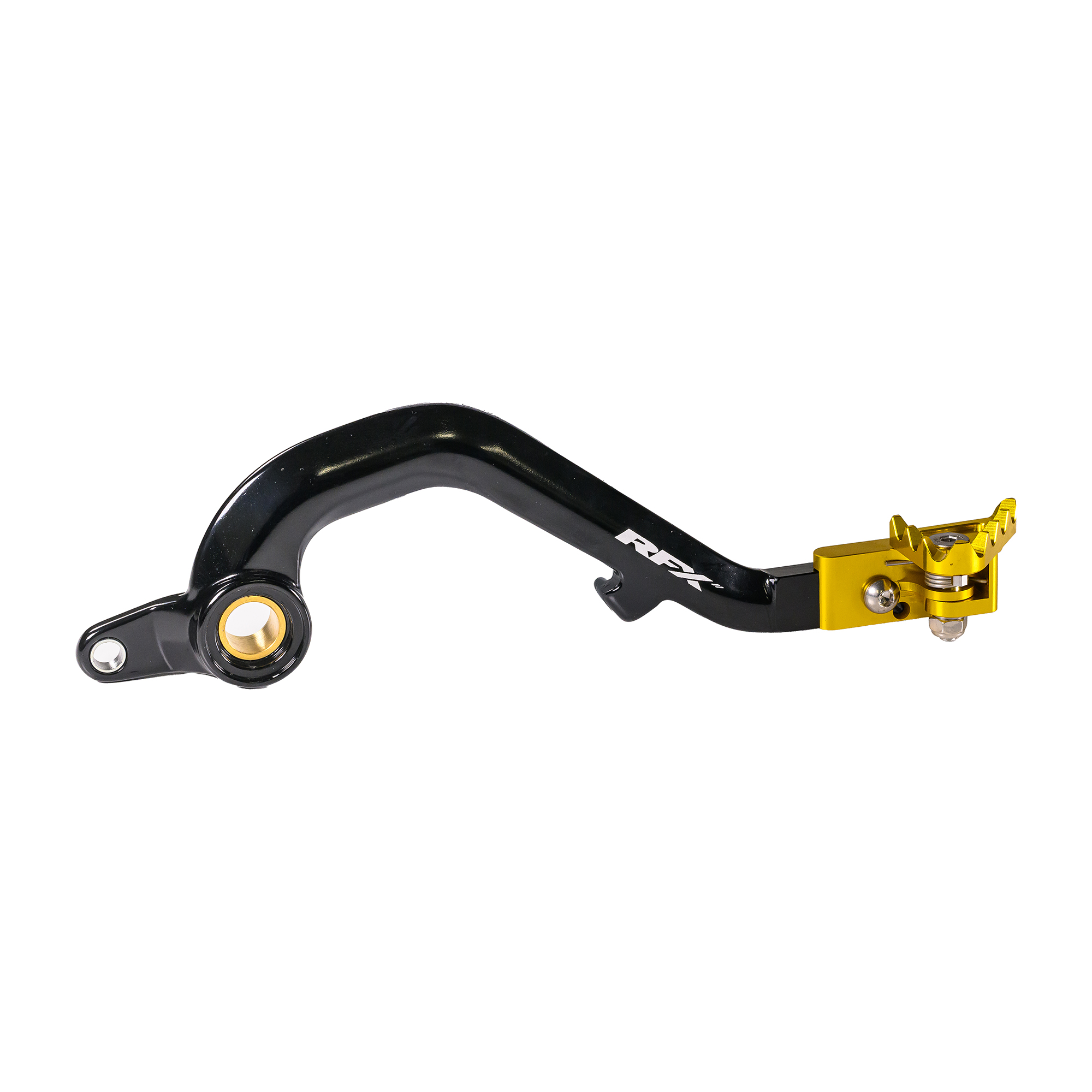 REAR BRAKE PEDAL YELLOW FOLDING-TIP SUZ