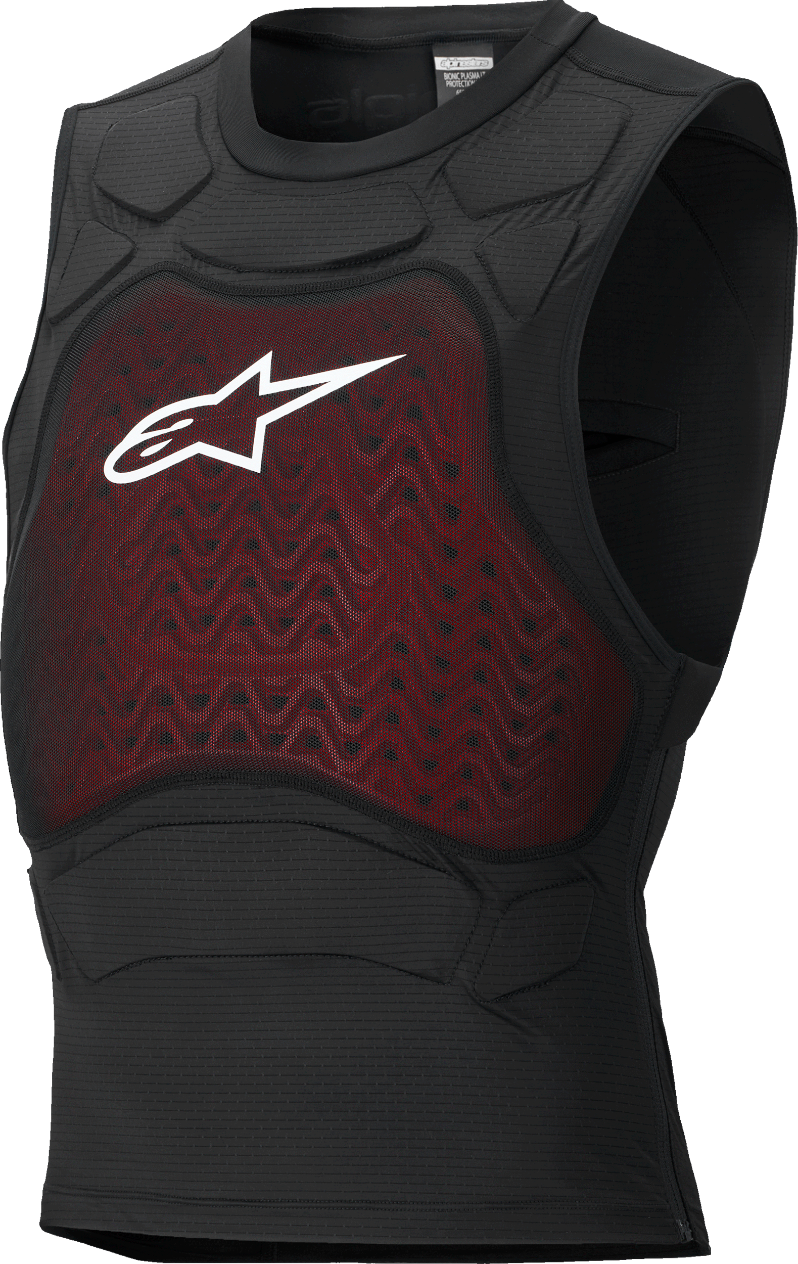 BIONIC PLASMA LT PROTC VEST BLACK/WHITE 2X