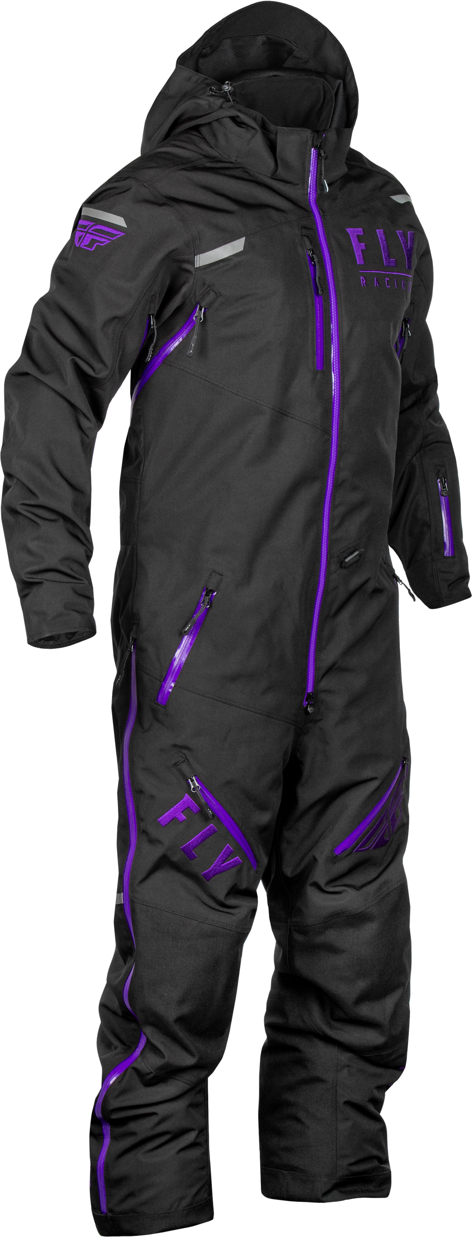 COBALT SHELL MONOSUIT BLACK/PURPLE 2X