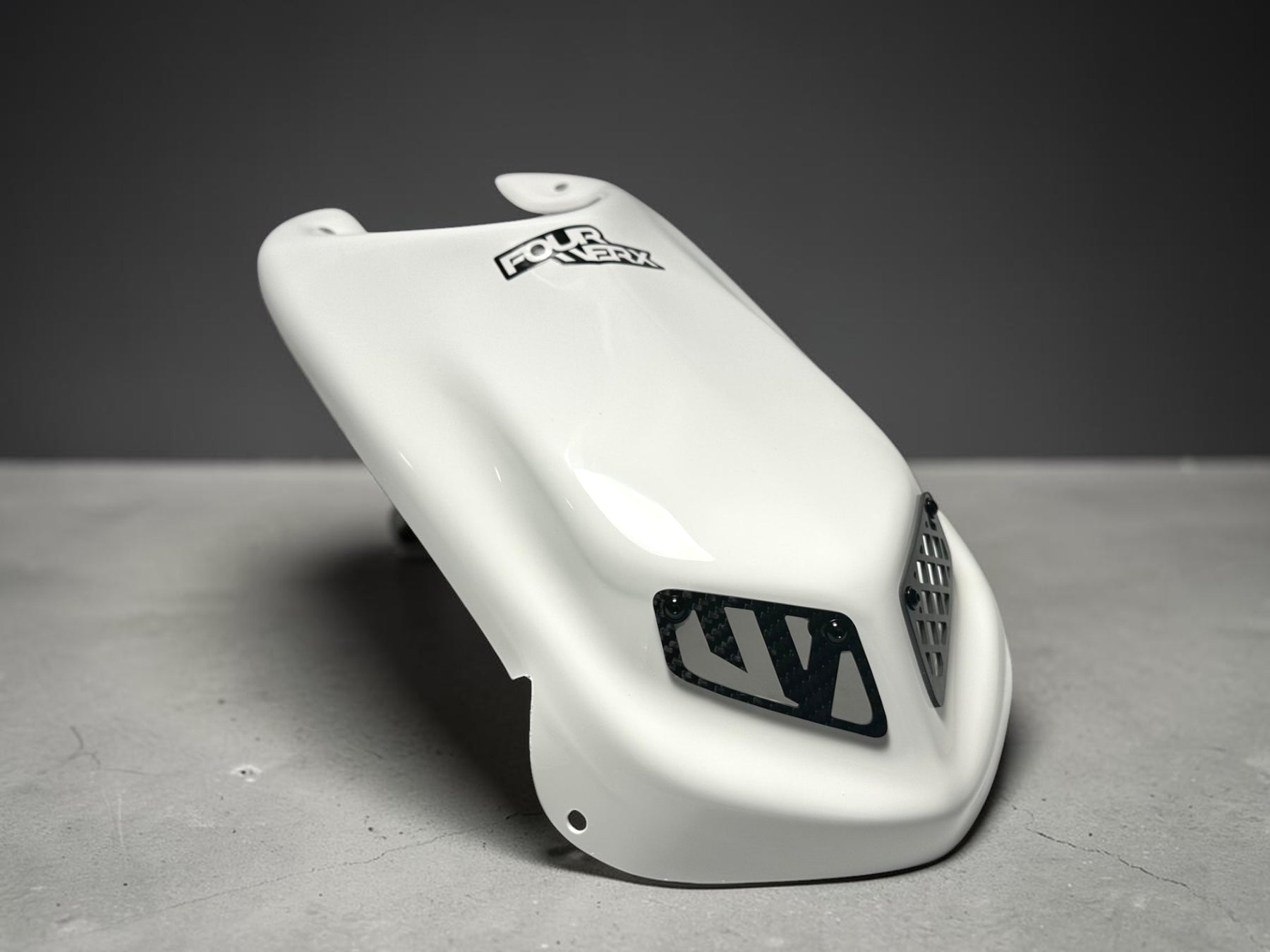 HONDA TRX90 A21 WHITE PLASTIC HOOD (2006+)
