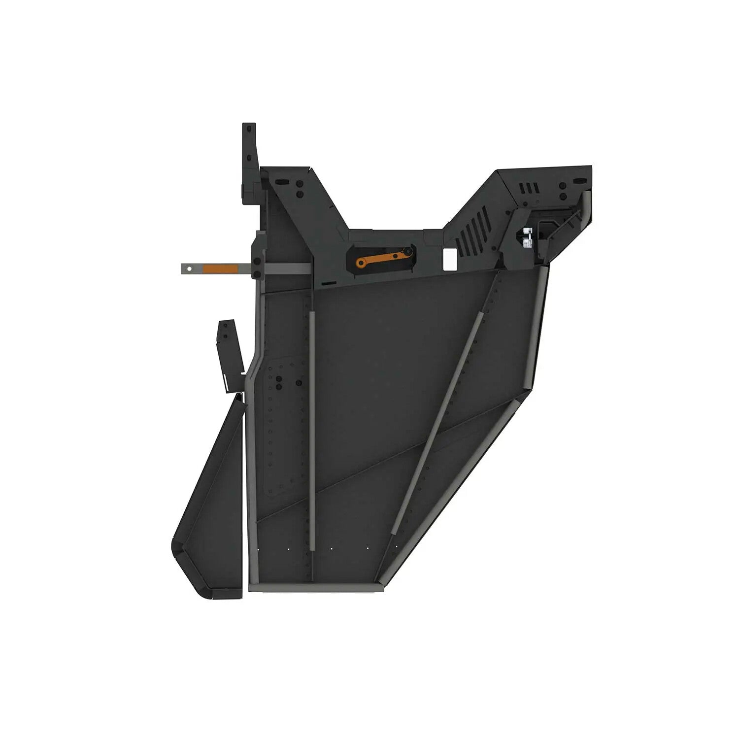 STEEL REAR HALF DOORS POL