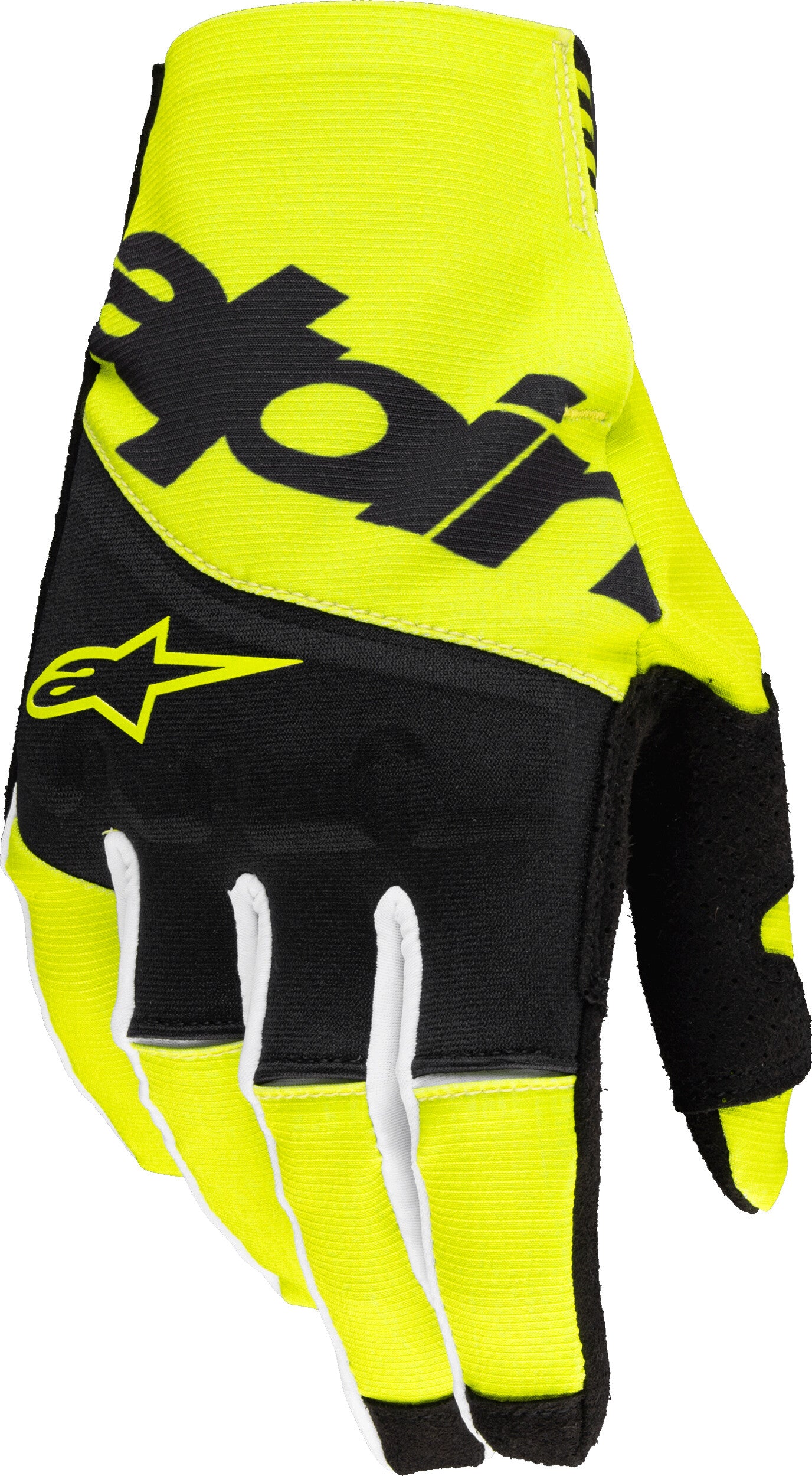 TECHSTAR GLOVES BLACK/YELLOW FLUO XL