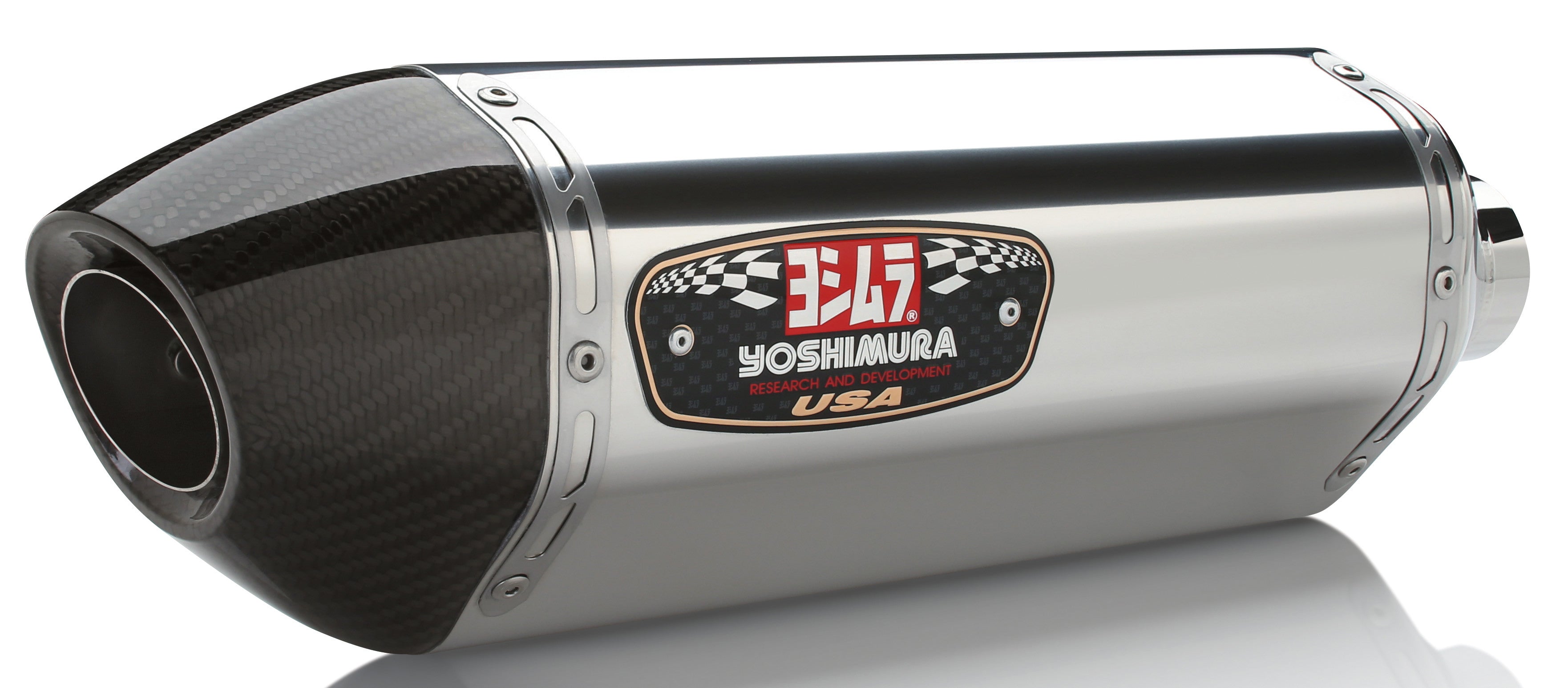 EXHAUST STREET R-77 SLIP-ON SS-SS-CF DUAL #960-1467
