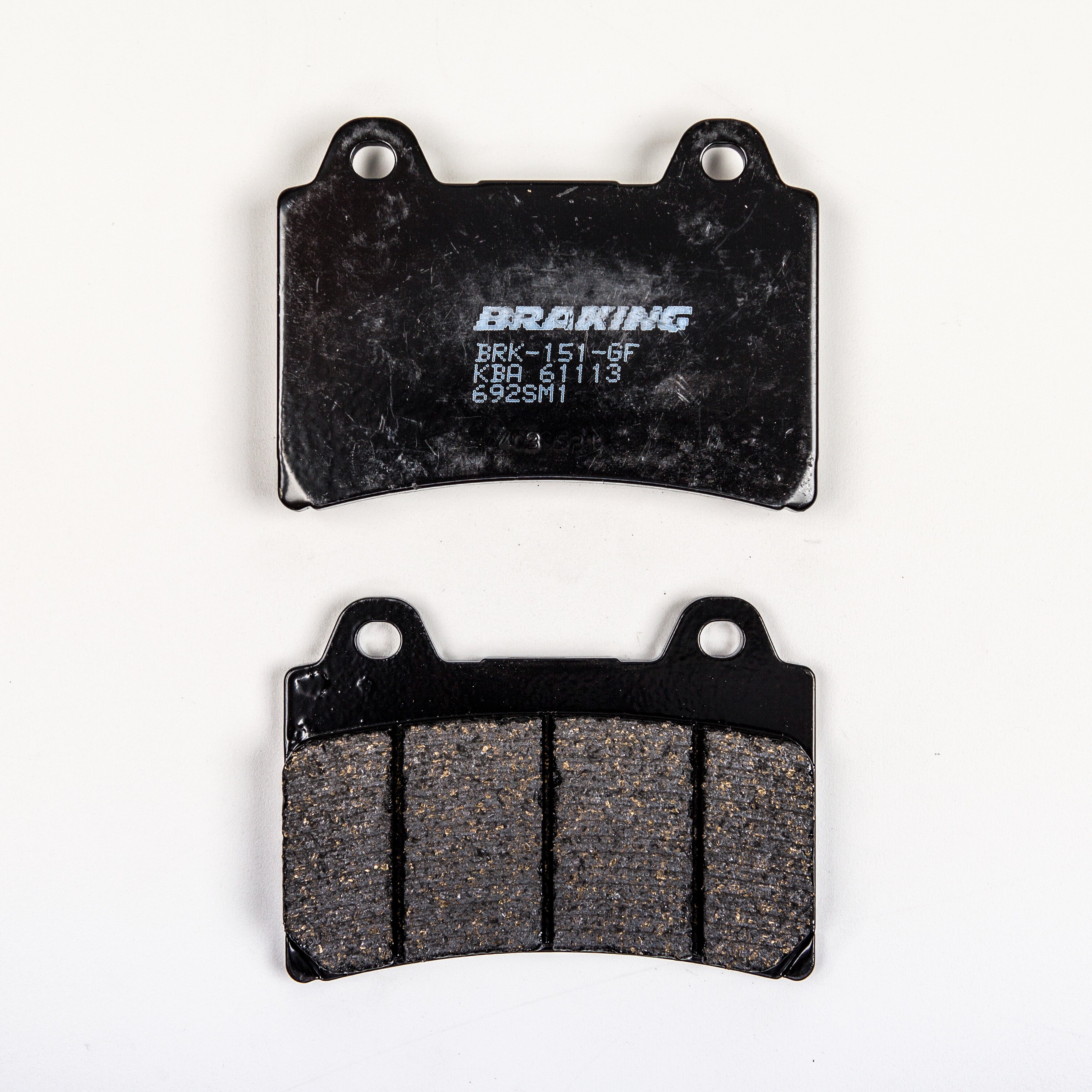 BRAKE PAD SET SEMI-METALLIC