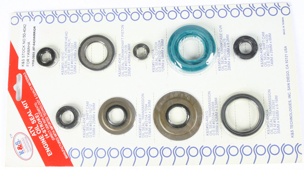 ENGINE OIL SEAL KIT