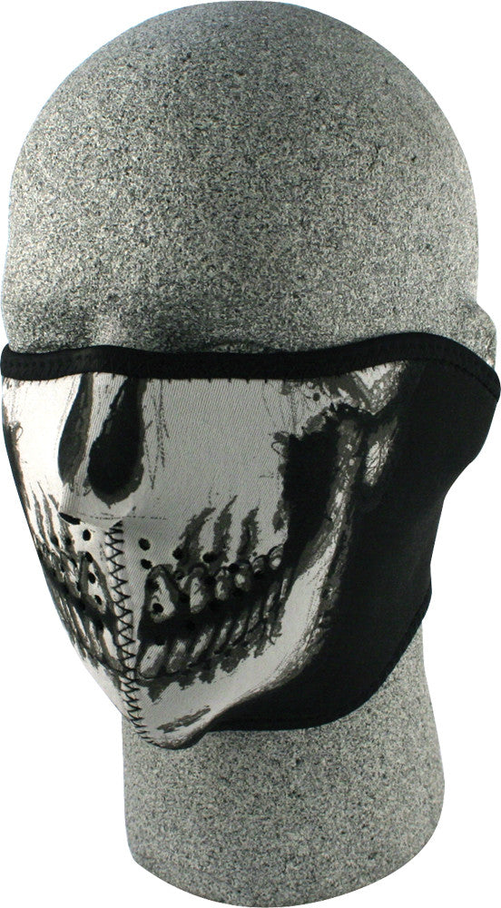 HALF FACE MASK SKULL #26-4650