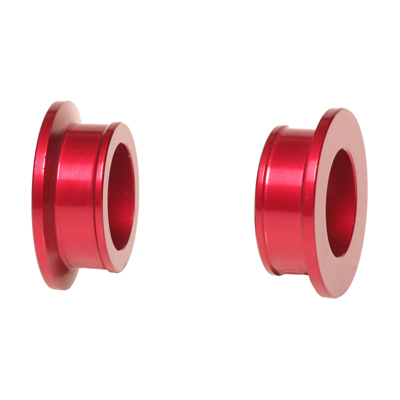 REAR WHEEL SPACERS RED KTM/HUSQ/GAS