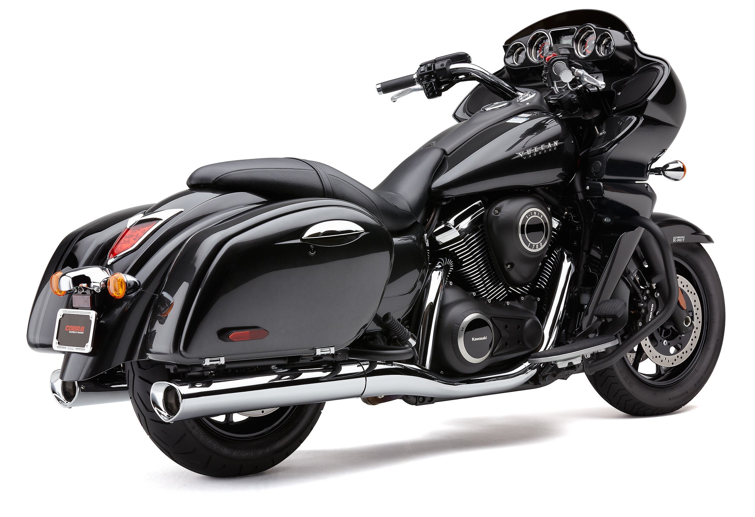 TRI-FLO SLIP ON CHROME KAW VOYAGER/VAQUERO