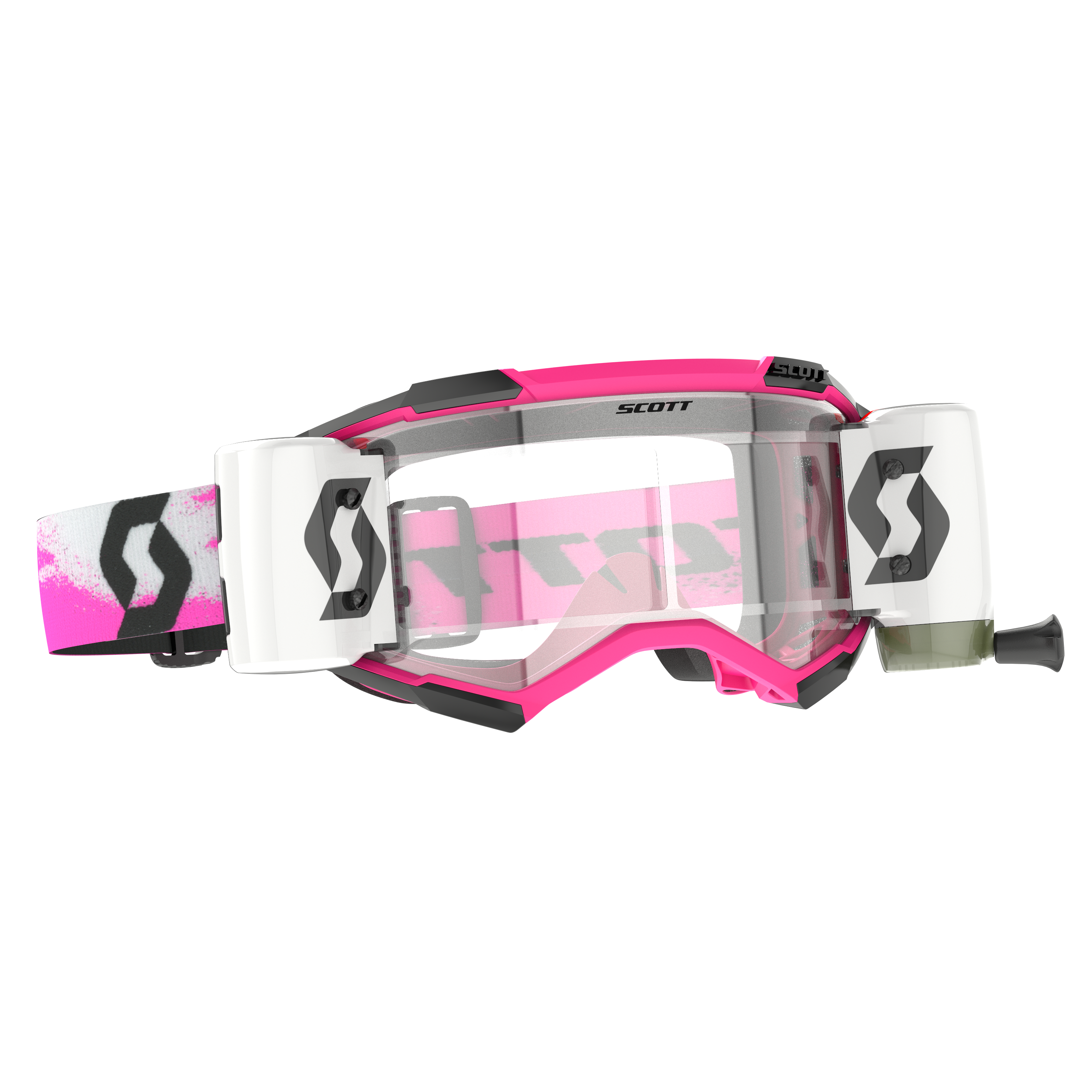 FURY WFS GOGGLE PNK/BLK CLEAR WRK