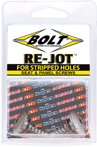 EURO RE-JOT SEAT/PANEL SCREWS FOR STRIPPED HOLES IN PLASTICS