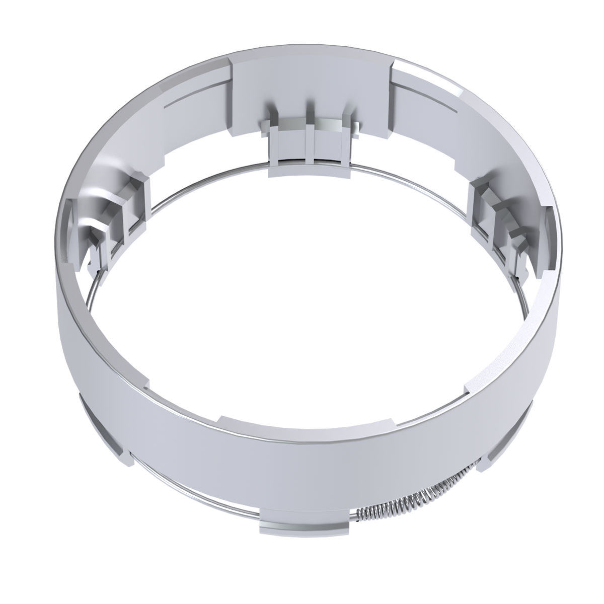 1" CAP EXTENSION SILVER FITS 4X156/137