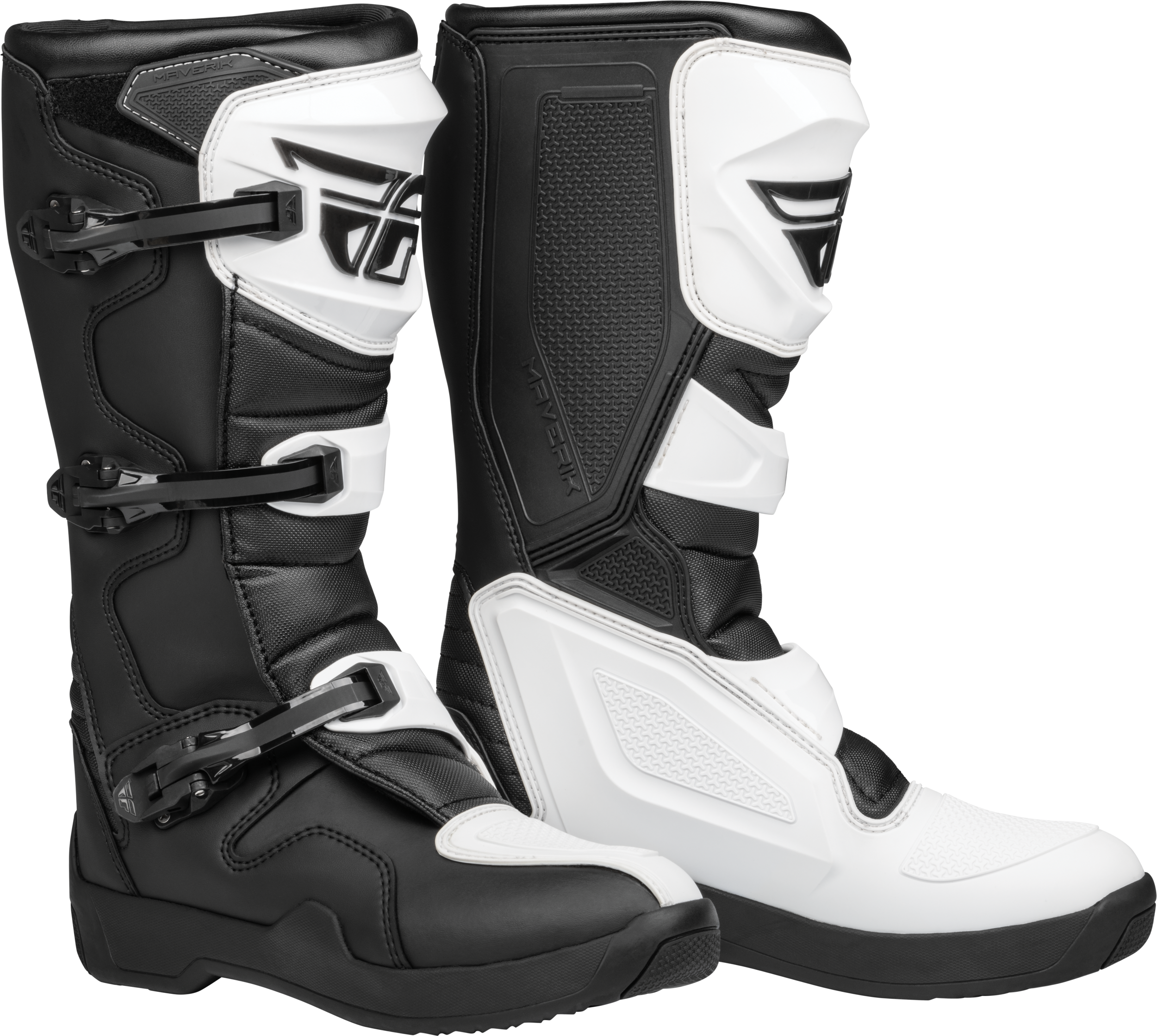 MAVERIK LT BOOT WHITE/BLACK SZ 09