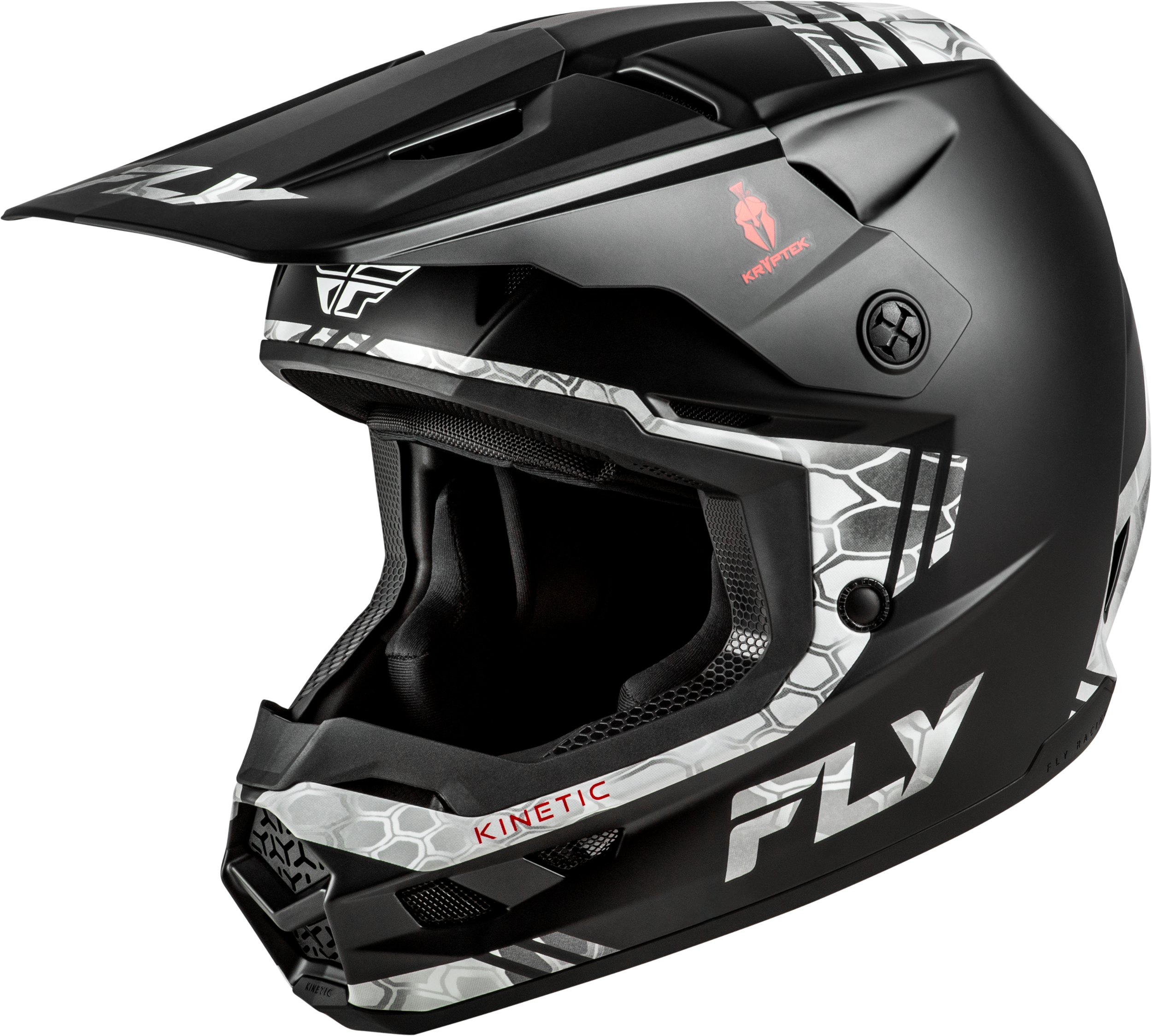 KINETIC VERDICT KRYPTEK HELMET BLACK/GREY 2X