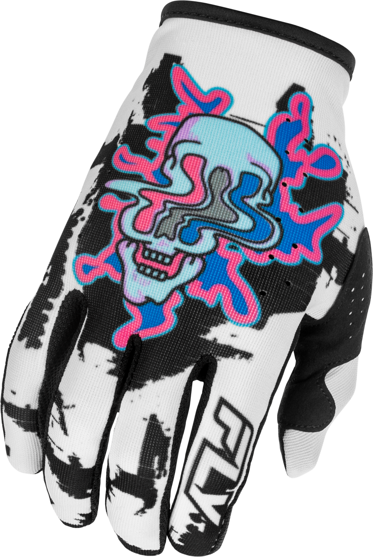 LITE WARP GLOVES WHITE/BLUE/PINK LG