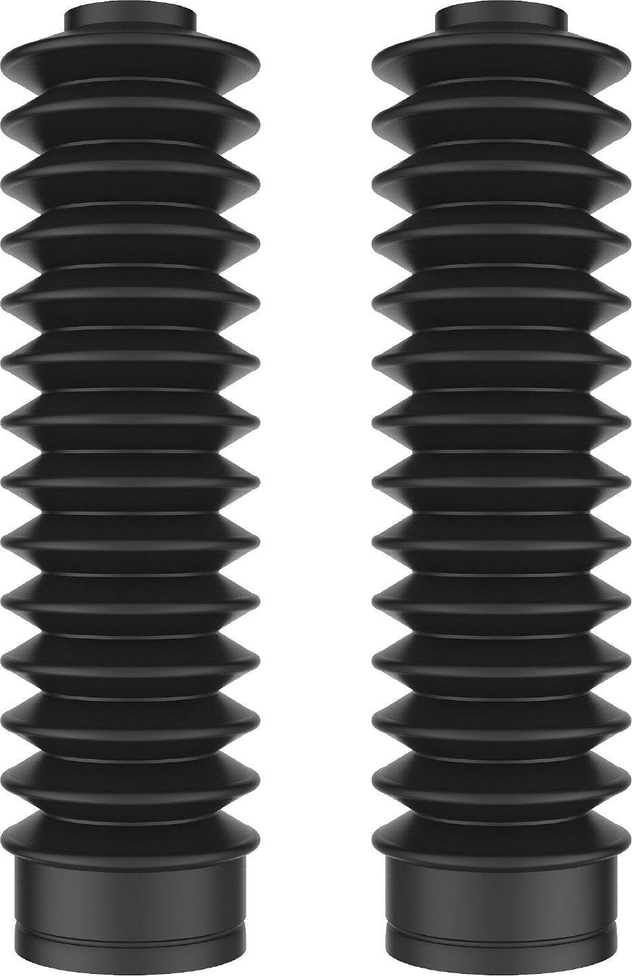 FORK BOOTS MX 350X41X60 28 WAVES BLACK