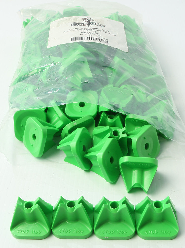 SUPER-LITE PRO SERIES SINGLE BACKERS .75" 84/PK GREEN