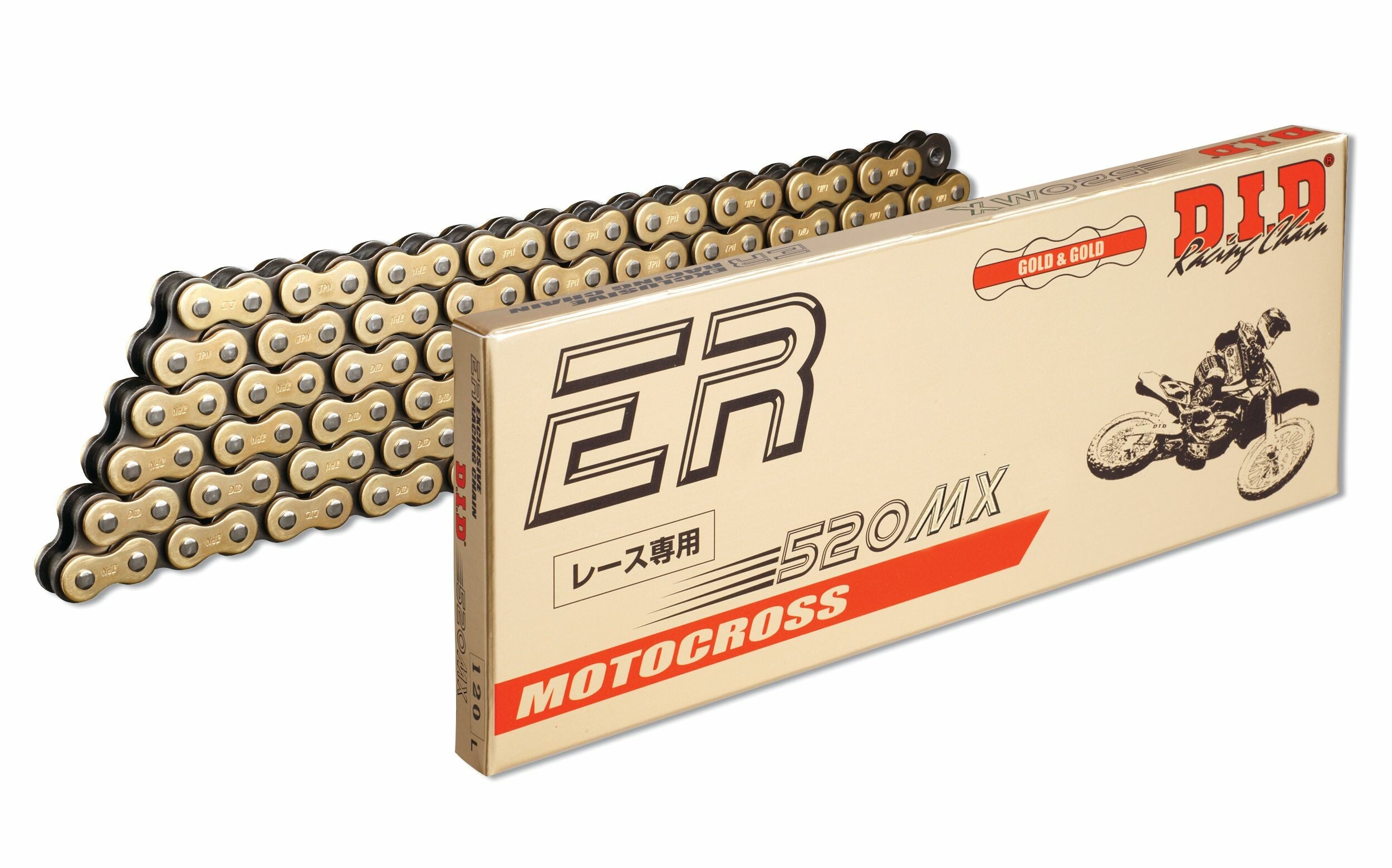 HI-PERFORMANCE 520MX-116 RACING CHAIN GOLD