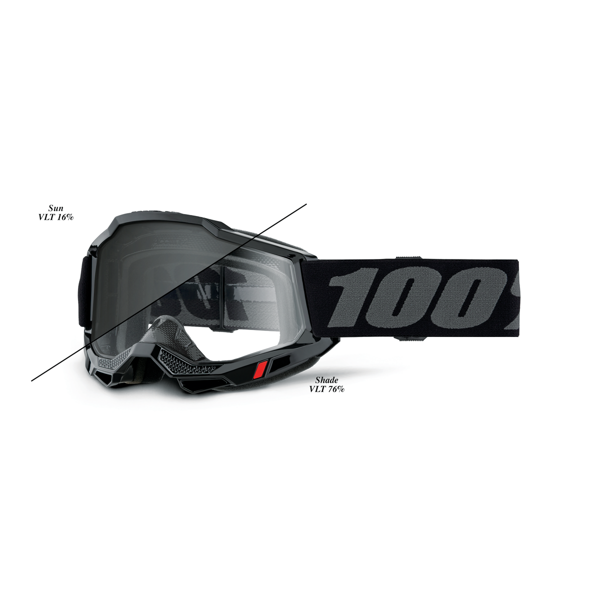 ACCURI 2 OTG DESERT GOGGLE BLK CLEAR/SMK PHOTOCHROMATIC
