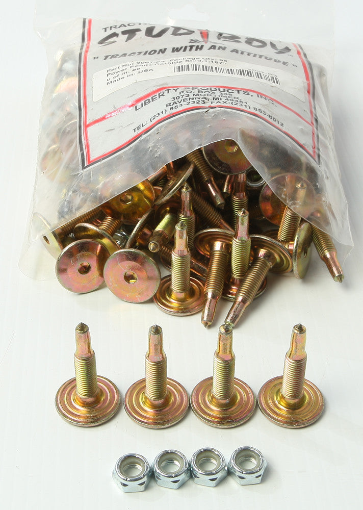 POWER POINT PUSH-THRU CARBIDE STUDS 1.187" 96/PK