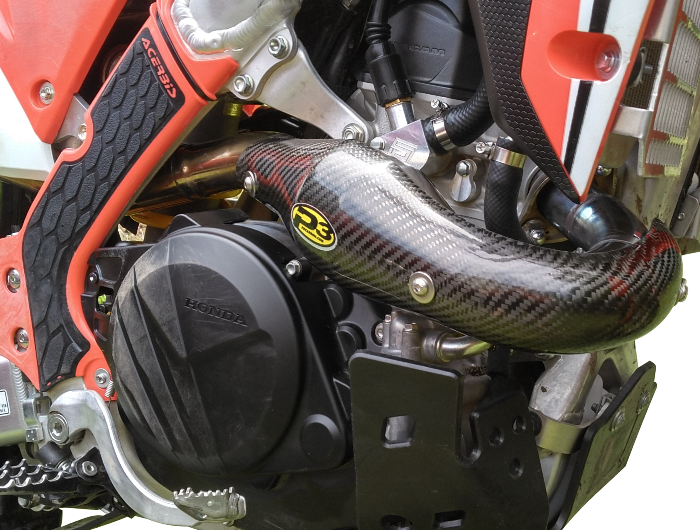 HEAT SHIELD CARBON FMF HON