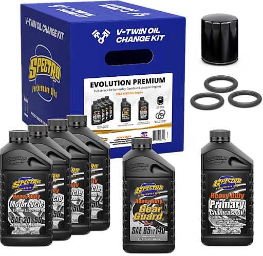 V-TWIN FULL OIL SERVICE KIT EVO PREMIUM