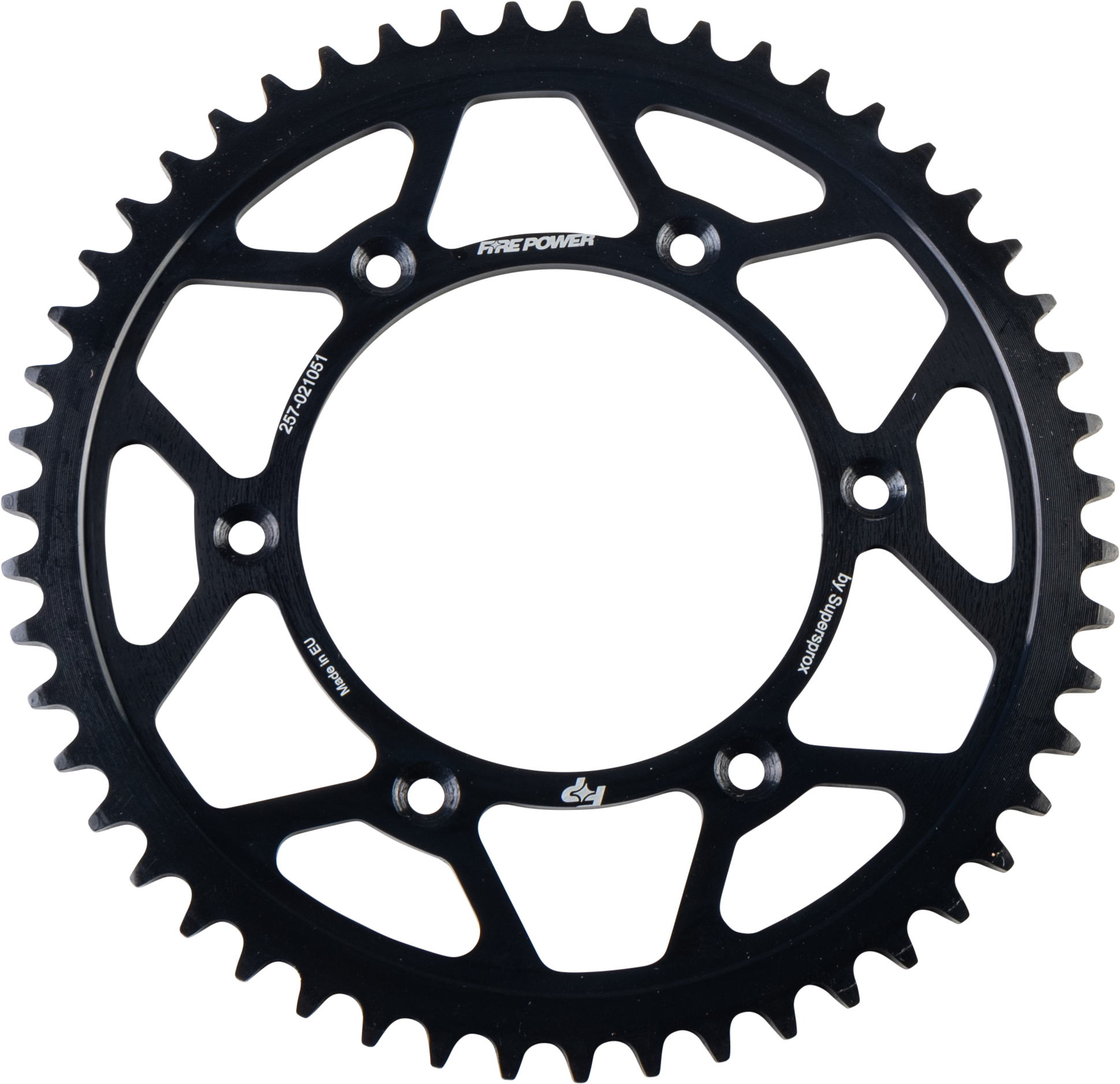 REAR SPROCKET STEEL 51T BLK