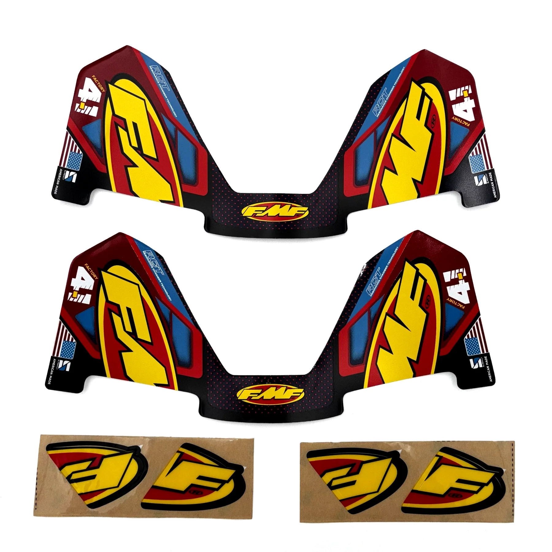 FMF FACTORY 4.1 RCT REPLACEMENT WRAP DECAL