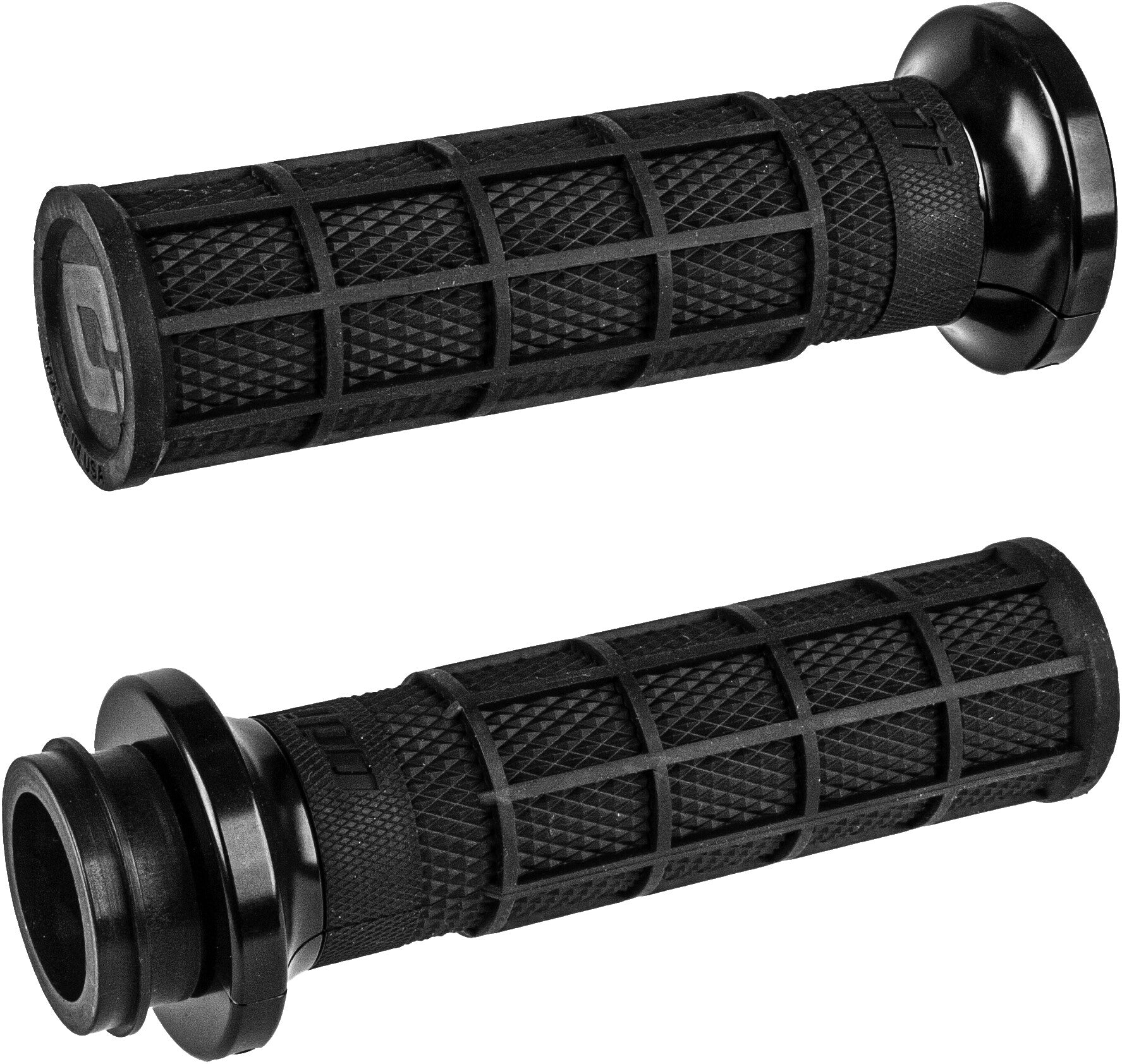 LOCK-ON HART-LUCK FULL-WAFFLE BLACK/BLACK CABLE 1"