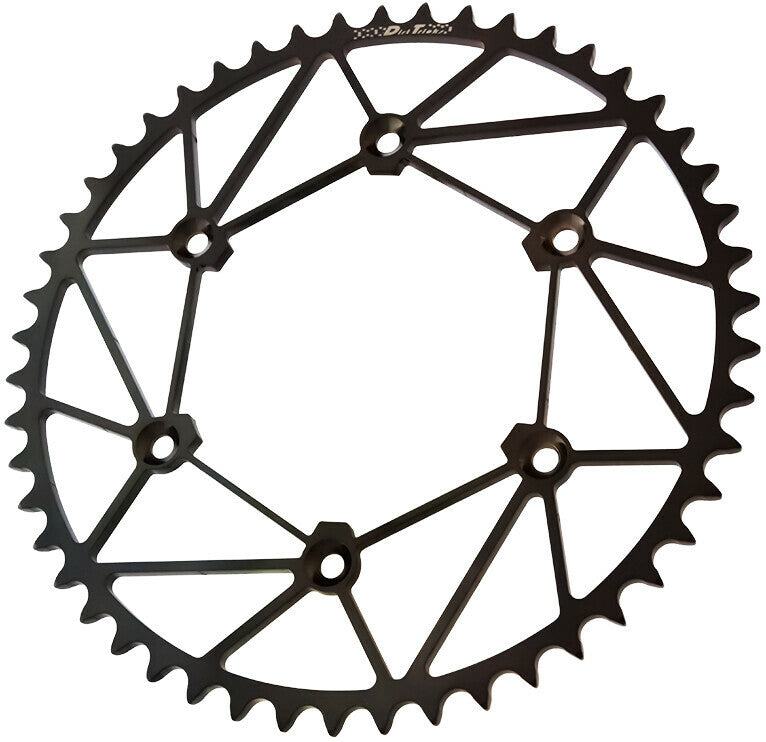 REAR SPROCKET CHROMOLY 48T-420 BLACK K/G/H