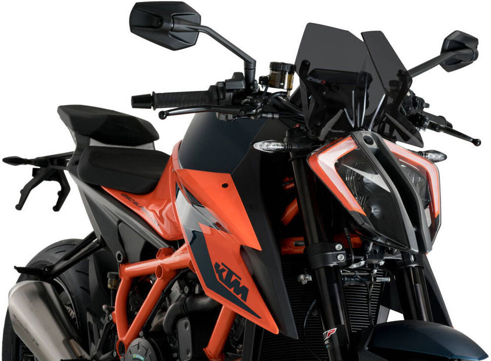 WINDSCREEN NAKED NEW GEN SPORT DARK SMOKE KTM